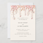 Invitation Danse avec le murmure du Mariage du vent (Devant)