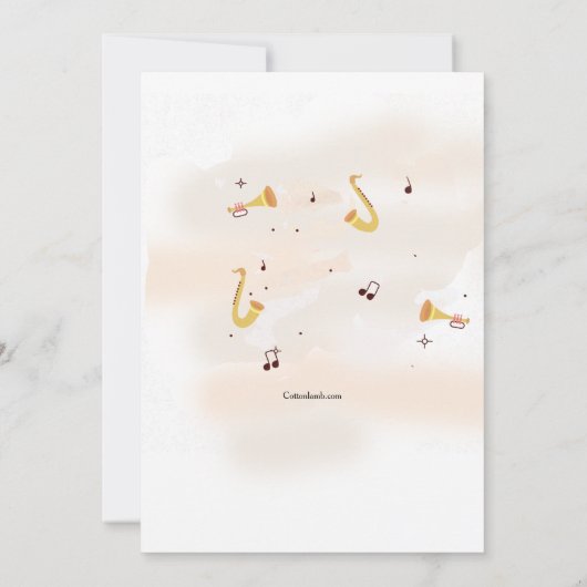 Invitation Danse avec moi (Dos)