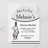 Invitation Danse Considérant #1 (Devant)