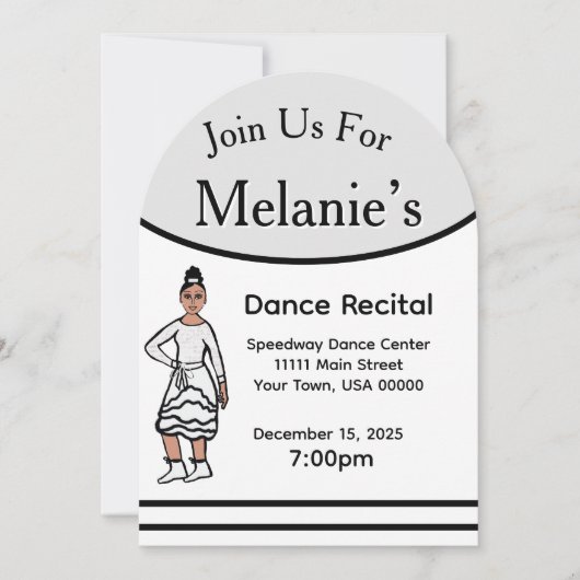 Invitation Danse Considérant #2 (Devant)