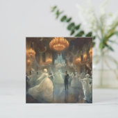 Invitation Danse de la salle de bal masquée (Debout devant)