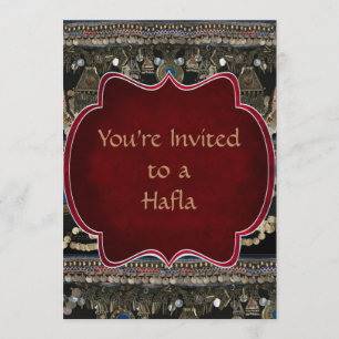 Invitation Danse de ventre tribale de Kuchi