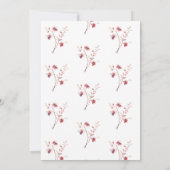 Invitation Danse et ballerine tourbillon anniversaire (Dos)