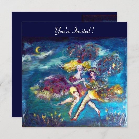 INVITATION DANSE ET MUSIQUE DANS LA NUIT (Devant / Derrière)