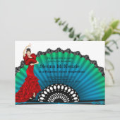 Invitation Danse flamenco (Debout devant)