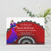 Invitation Danse flamenco (Debout devant)