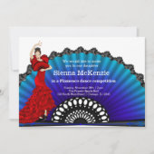 Invitation Danse flamenco (Devant)