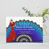 Invitation Danse flamenco (Debout devant)