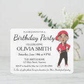 Invitation Danse Hip hop Thème Danse Anniversaire (Debout devant)