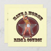 Invitation danse moderne fête de bachelorette (Devant / Derrière)