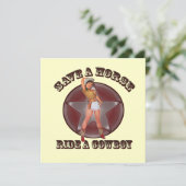 Invitation danse moderne fête de bachelorette (Debout devant)