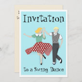 Invitation Danse Swing (Devant / Derrière)