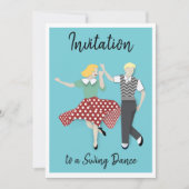 Invitation Danse Swing (Devant)