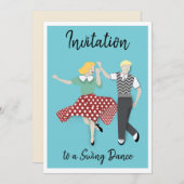 Invitation Danse Swing (Devant / Derrière)