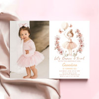 Danse & Twirl Ballerina Ballet Anniversaire Photo