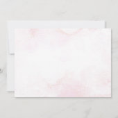 Invitation Danse & Twirl Ballerina Rose Ballet Anniversaire P (Dos)