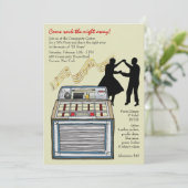 Invitation Danser à l'invitation du Music Party (Debout devant)