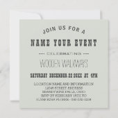 Invitation danser avec votre obscurité (Dos)