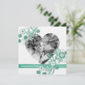 Invitation Danser Daisers Engagement Party et photo (Debout devant)