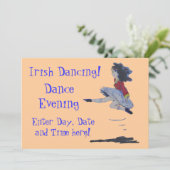 Invitation Danses traditionnelles irlandaises (Debout devant)