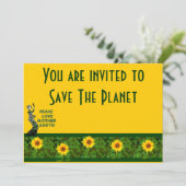 Invitation Danseur de jour de la terre (Debout devant)