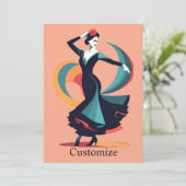 Invitation Danseuse flamenco Thunder_Cove (Debout devant)