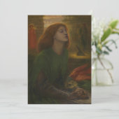 Invitation Dante Gabriel Rossetti - Beata Beatrix (Debout devant)