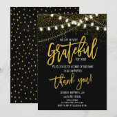 Invitation d'appréciation des fêtes, Fête d'entrep (Devant / Derrière)