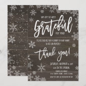 Invitation d'appréciation des vacances, Fête d'ent (Devant / Derrière)