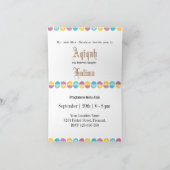 Invitation d'Aqeeqah - Nouvelle carte bébé islamiq (Intérieur)