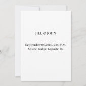 Invitation Dark Academia Goth Save the Date (Dos)