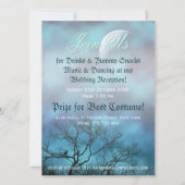 Invitation Dark Arts : Halloween Romance Soirée de Mariage go (Dos)