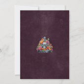 Invitation Dark Dia De Los Muertos (Dos)