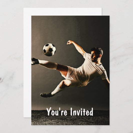 Invitation Dark Moody (Devant / Derrière)