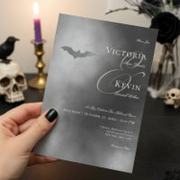 Dark Moody Mariage de chauve-souris et de brouilla