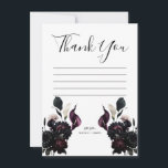 Invitation Dark Moody Romantic Mariage Floral<br><div class="desc">cherchez les articles correspondants dans mon magasin.</div>