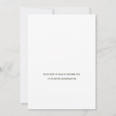 Invitation Dark Sage Green Botanical Wedding (Dos)