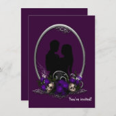 Invitation Dark Union Vampire (Devant / Derrière)