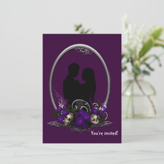 Invitation Dark Union Vampire (Debout devant)