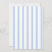 Invitation Darling Blue Bows Baby Boy Shoy Party (Dos)