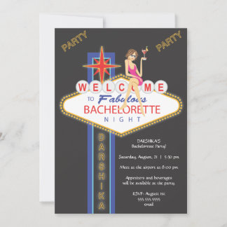 Invitation DARSHIKA Personnalisé | Filles Night Out