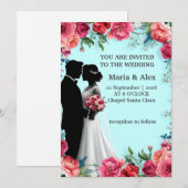 ✨ Invitation d'art de mariage pour célébration de (Devant / Derrière)