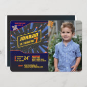 Invitation Dart Gun (Devant / Derrière)