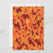 Invitation Dart Gun Party Boy Anniversaire Camo (Dos)