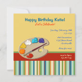 Invitation d'artiste (Devant)