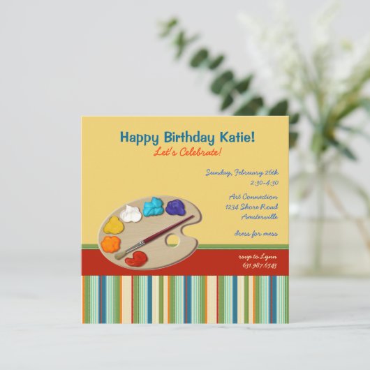 Invitation d'artistes (Debout devant)