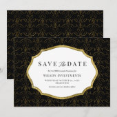 Invitation Date d'affaires à retenir (Devant / Derrière)