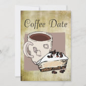 Invitation Date de café (Devant)