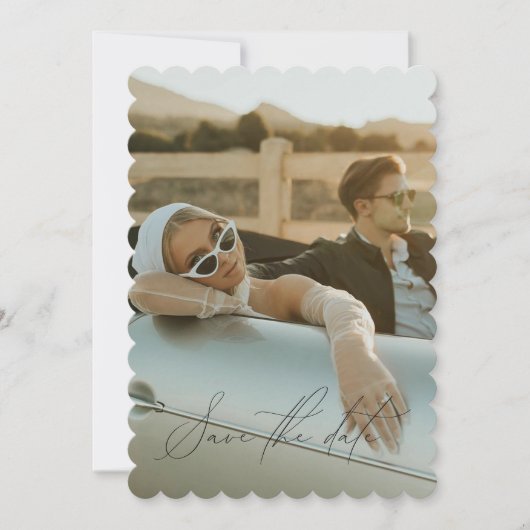 Invitation Date de l'événement enregistrée avec photo complèt (Devant)