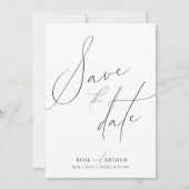 Invitation Date de sauvegarde de script minimal (Devant)